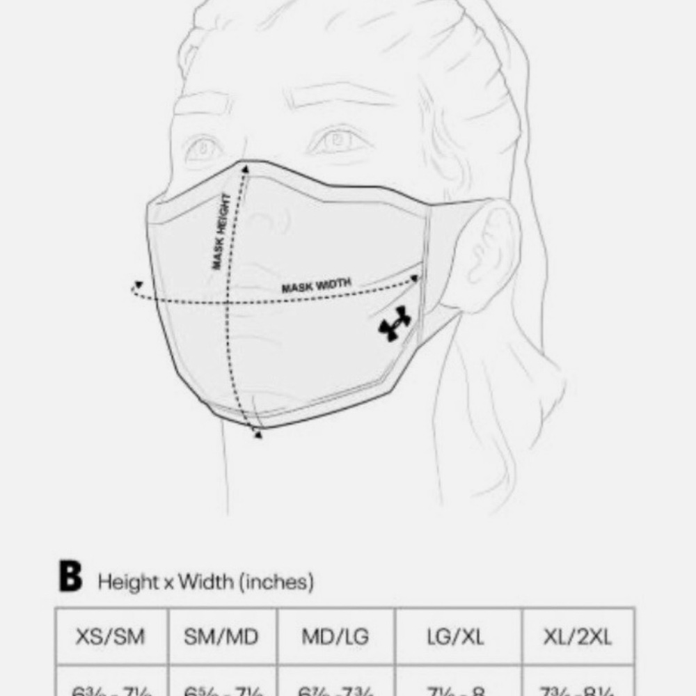 Under Armour Featherweight Sports Mask - Picture 5 of 7
